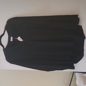 Black V Neck Tunic